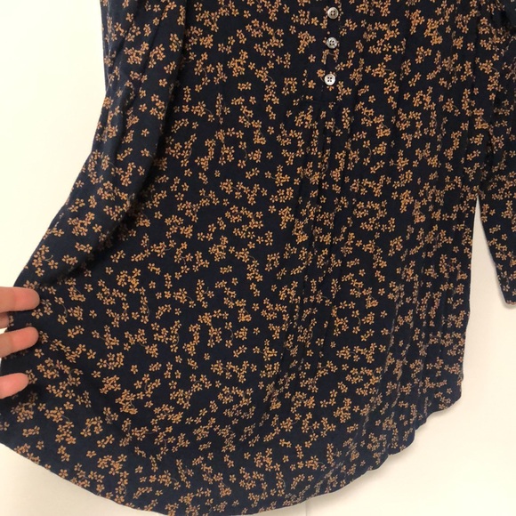 Denver Hayes ladies stunning 🤩 blue and delicate brown 🌸 flower design - Picture 5 of 7